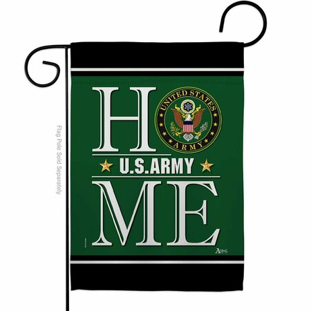 GUARDERIA 13 x 18.5 in. US Army Home Garden Flag with Armed Forces Double-Sided Decorative Vertical Flags GU4214869